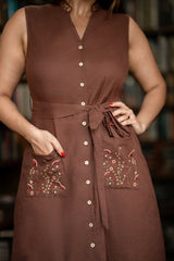 Solstic Soul Linen Dress