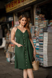 Sundown Linen Dress