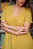 Boehme Solstice Linen Dress