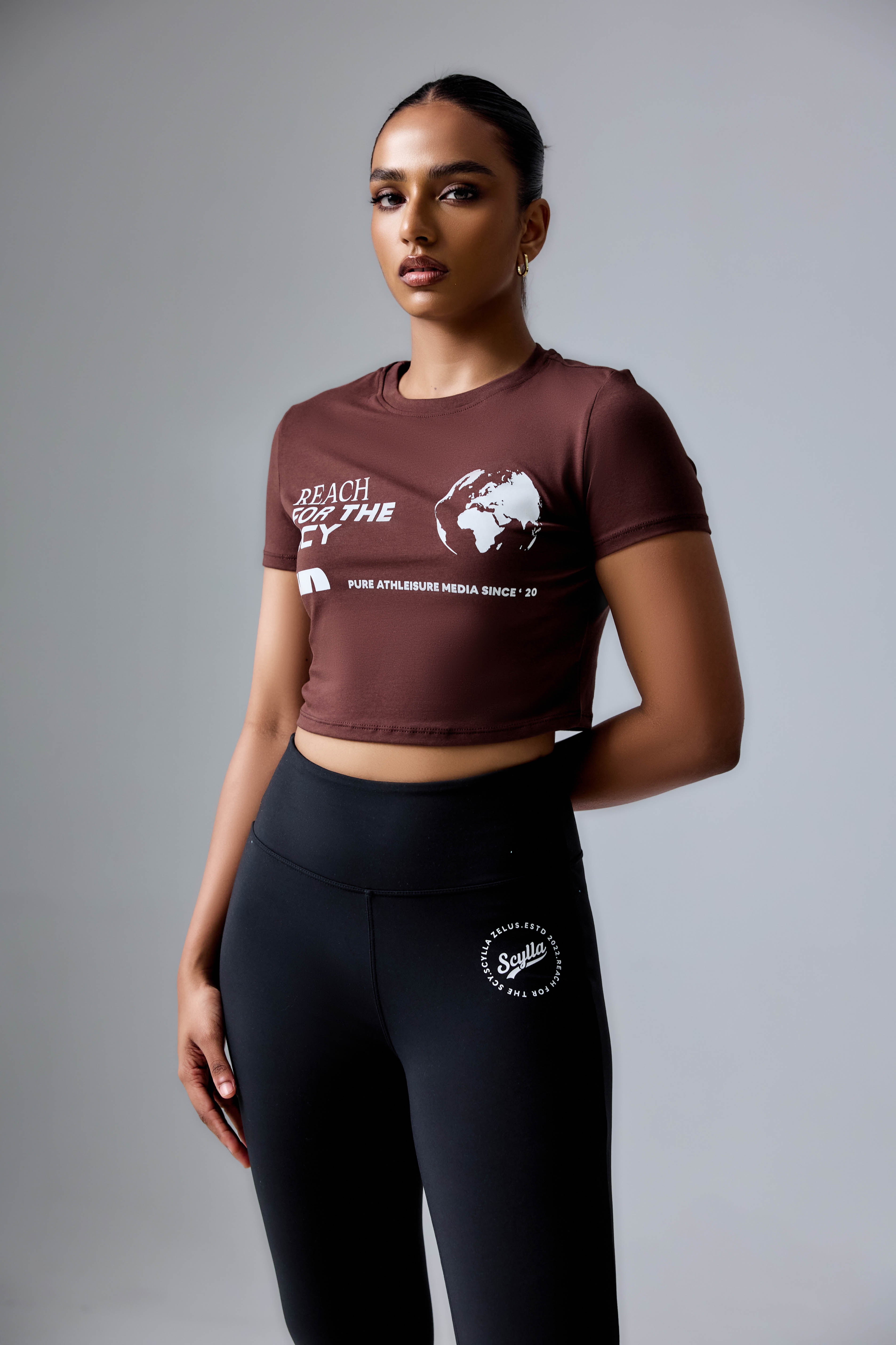 SCY Motion Crop Tee