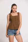 Yolanda Button Down Top
