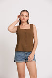 Yolanda Button Down Top