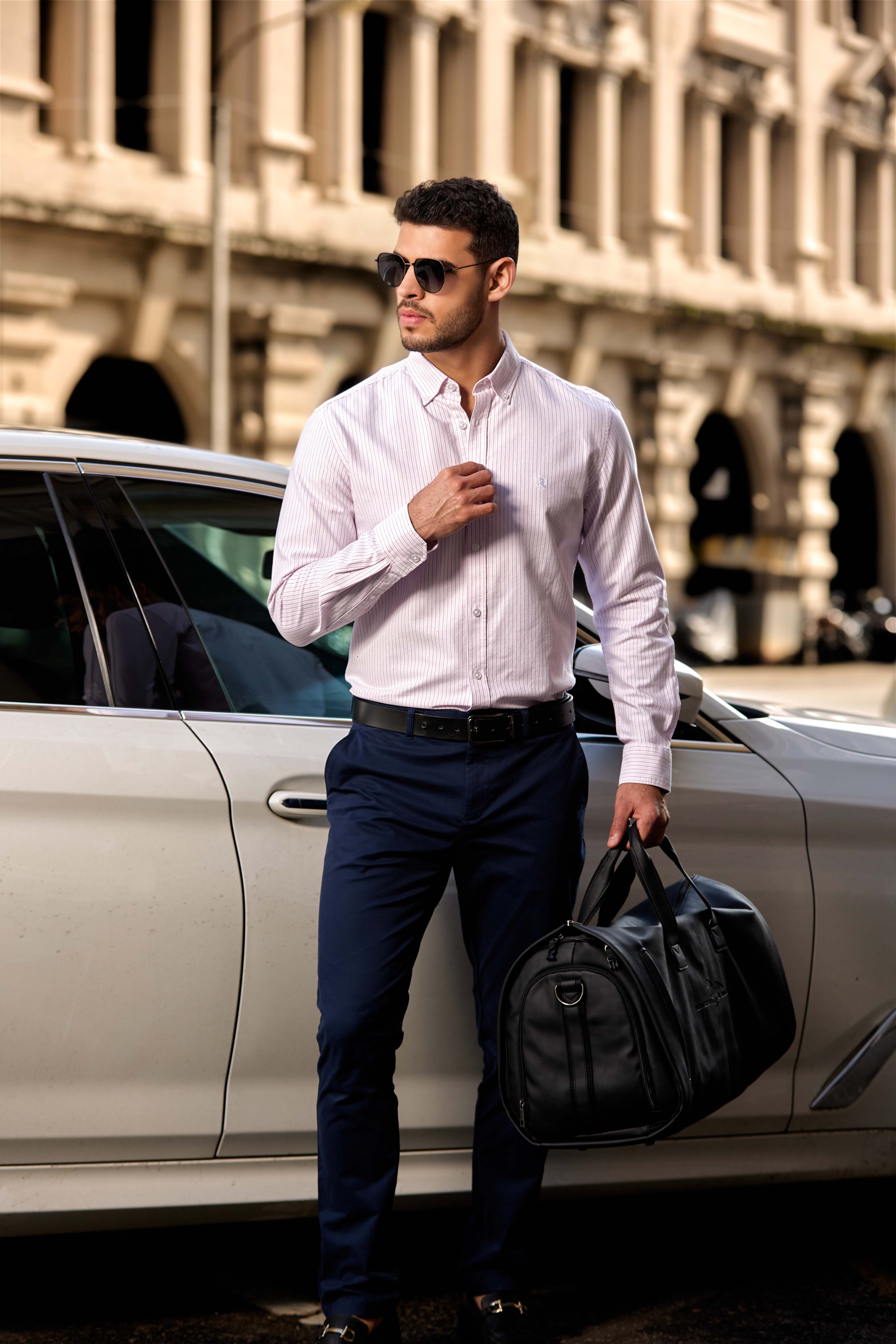 The Madison Stripe Oxford Shirt : Slim Fit The Madison Stripe Oxford Shirt : Slim Fit