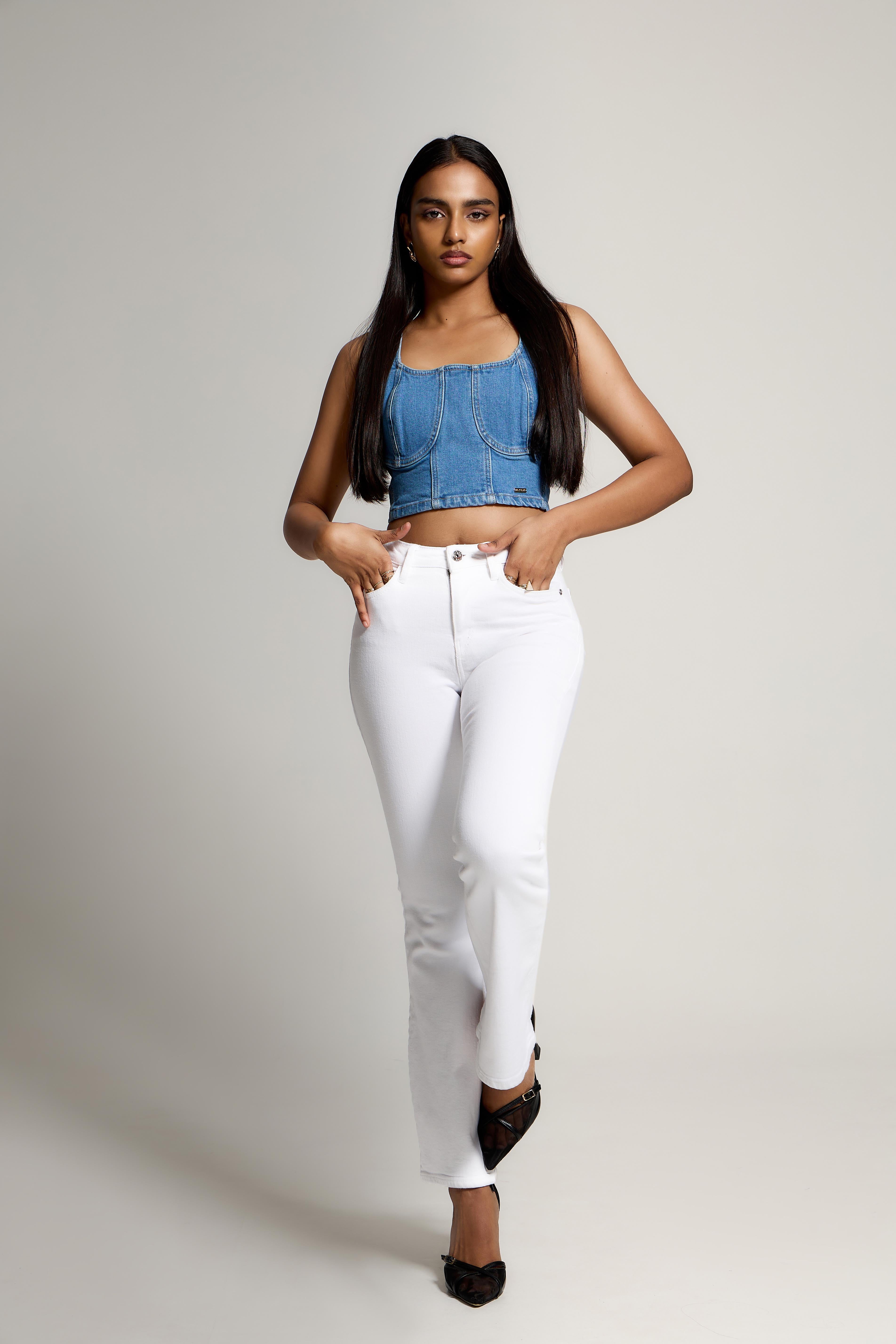 Contour High-Rise Slim Flare Pant
