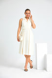 Civic Charm Sleeveless WW Dress
