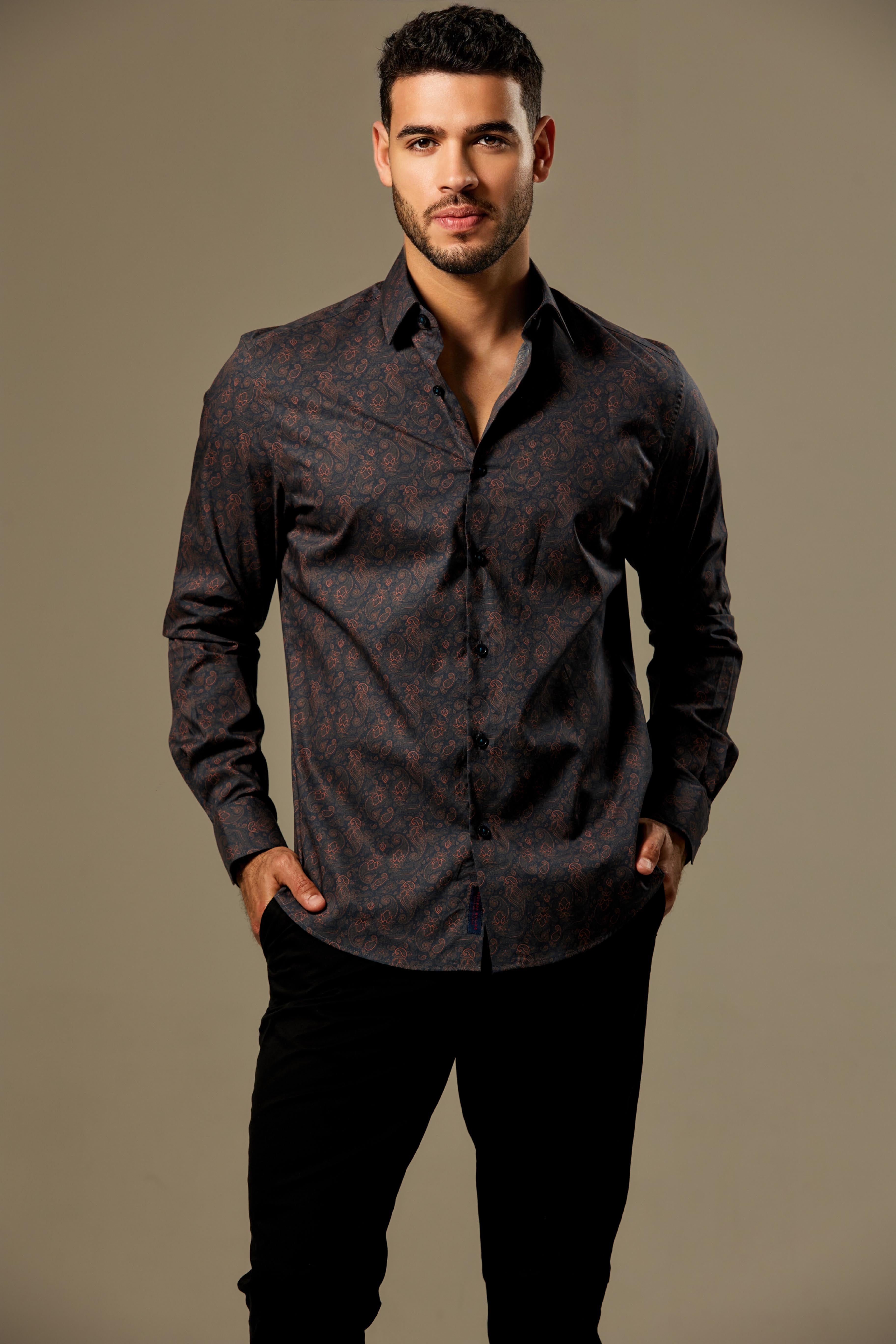 Signature Printed Shirt - Premium Luthai Collection