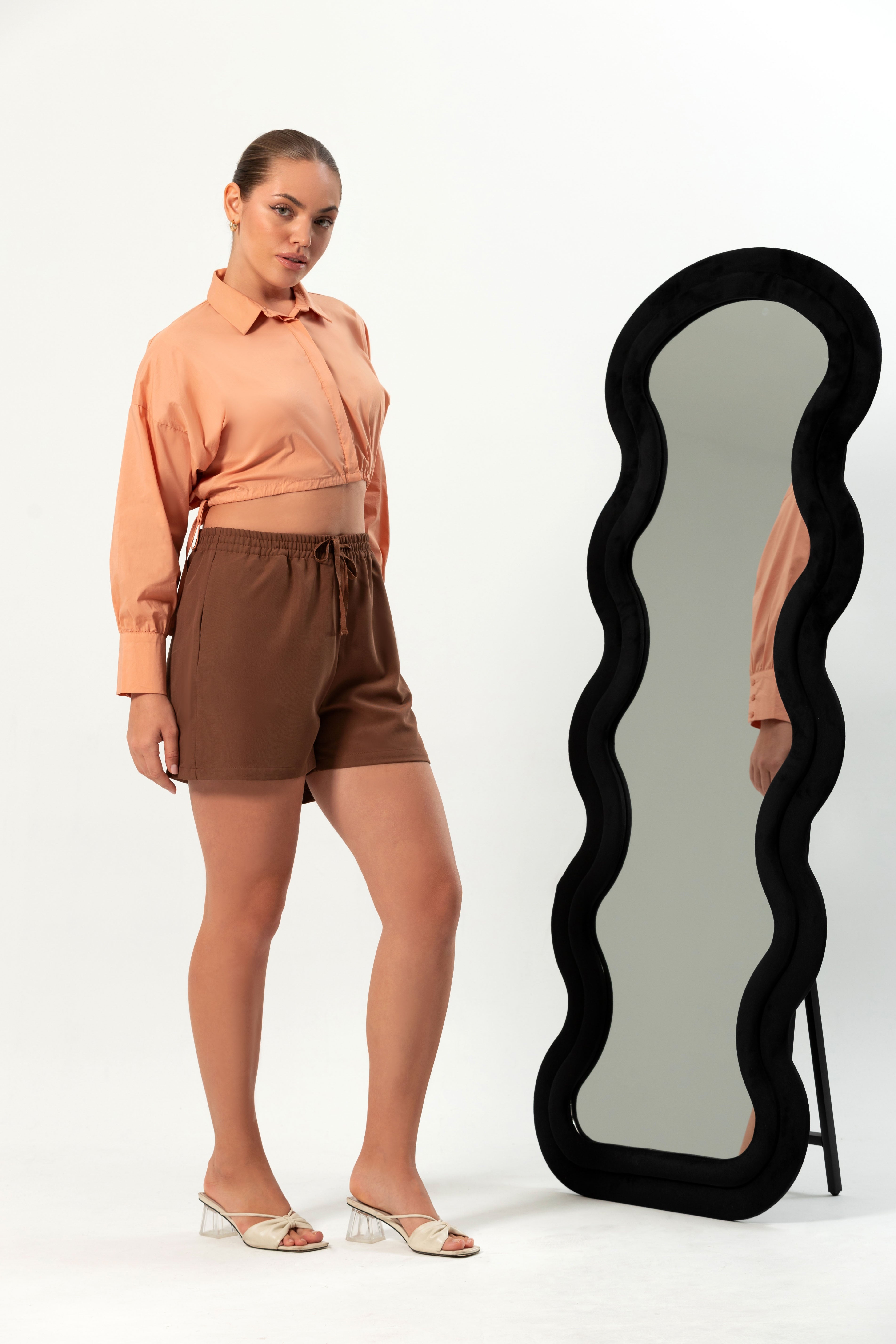 The Cropped Collared Blouse