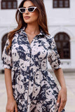 Maya Button Down Frill Dress
