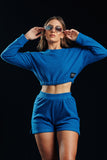 Waffle Luxe Crop