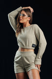 Waffle Luxe Crop