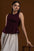 Garnet Flare Bodice top