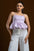 The Isabella Textured Peplum