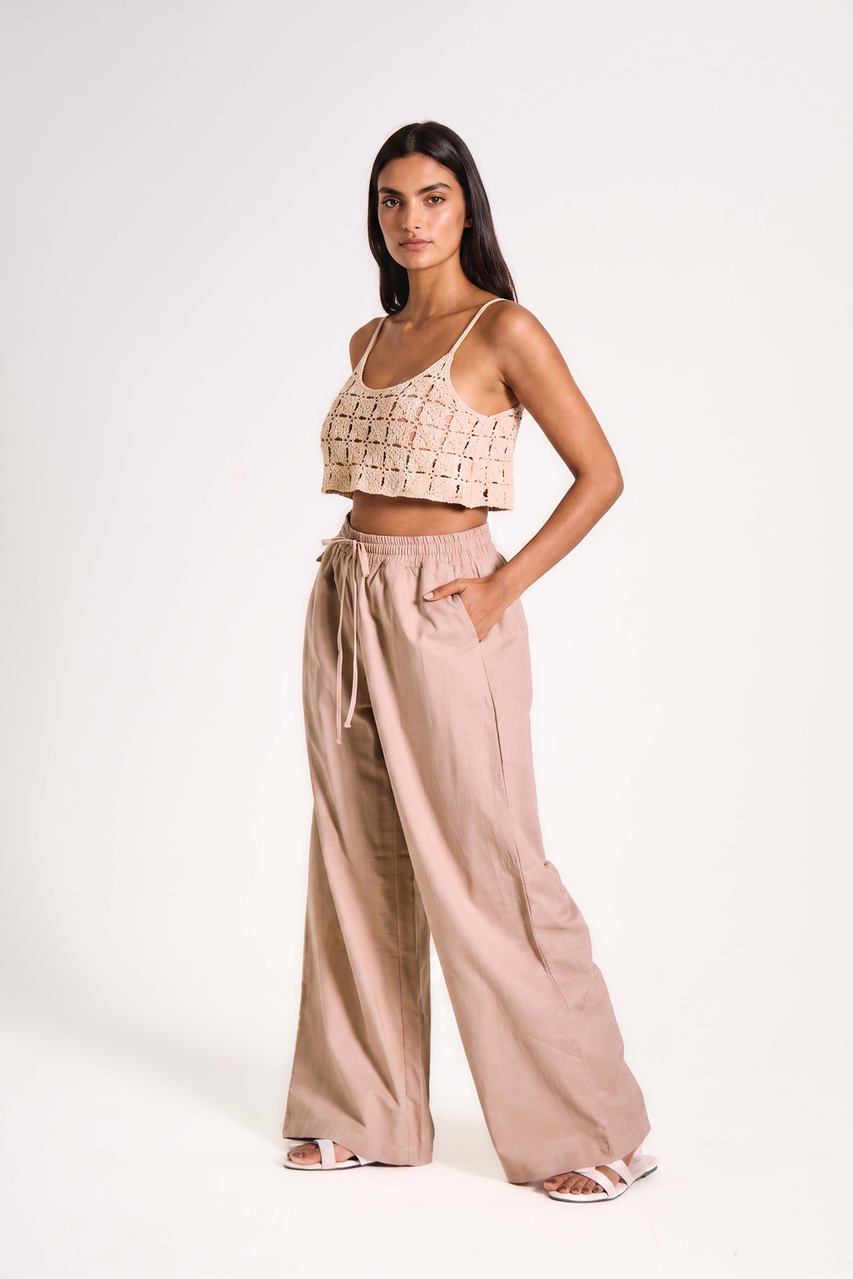 Timeless Edit Linen Pant - Stranded Length