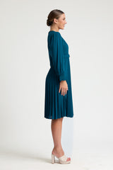 Vienna Grace Pleated Dress
