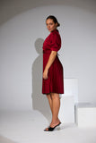 Pleated Reverie Midi Dress