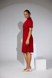 Pleated Reverie Midi Dress