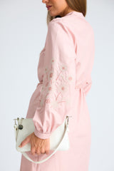 Maya Floral Emb Short Dress