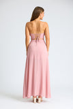 Slit & Sway Strapless Maxi