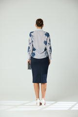 Blossom Breeze Work Wear Top