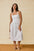 Clara Check Midi