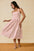 Clara Check Midi
