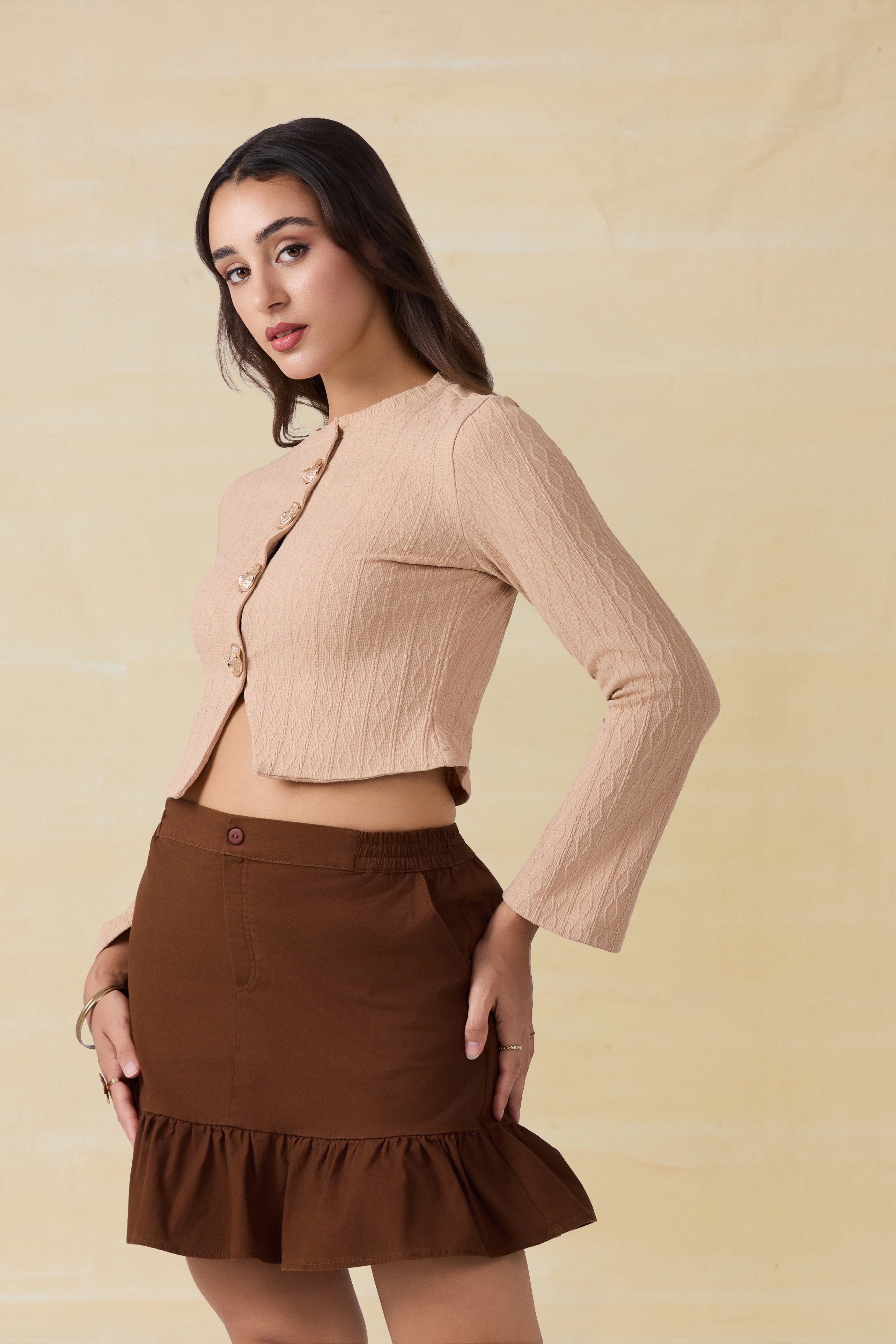 Delphine Ruffle Skirt