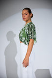 Crystal Bloom Sleeve Top