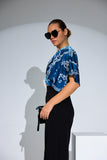 Crystal Bloom Sleeve Top