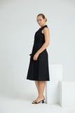 Civic Charm Sleeveless WW Dress