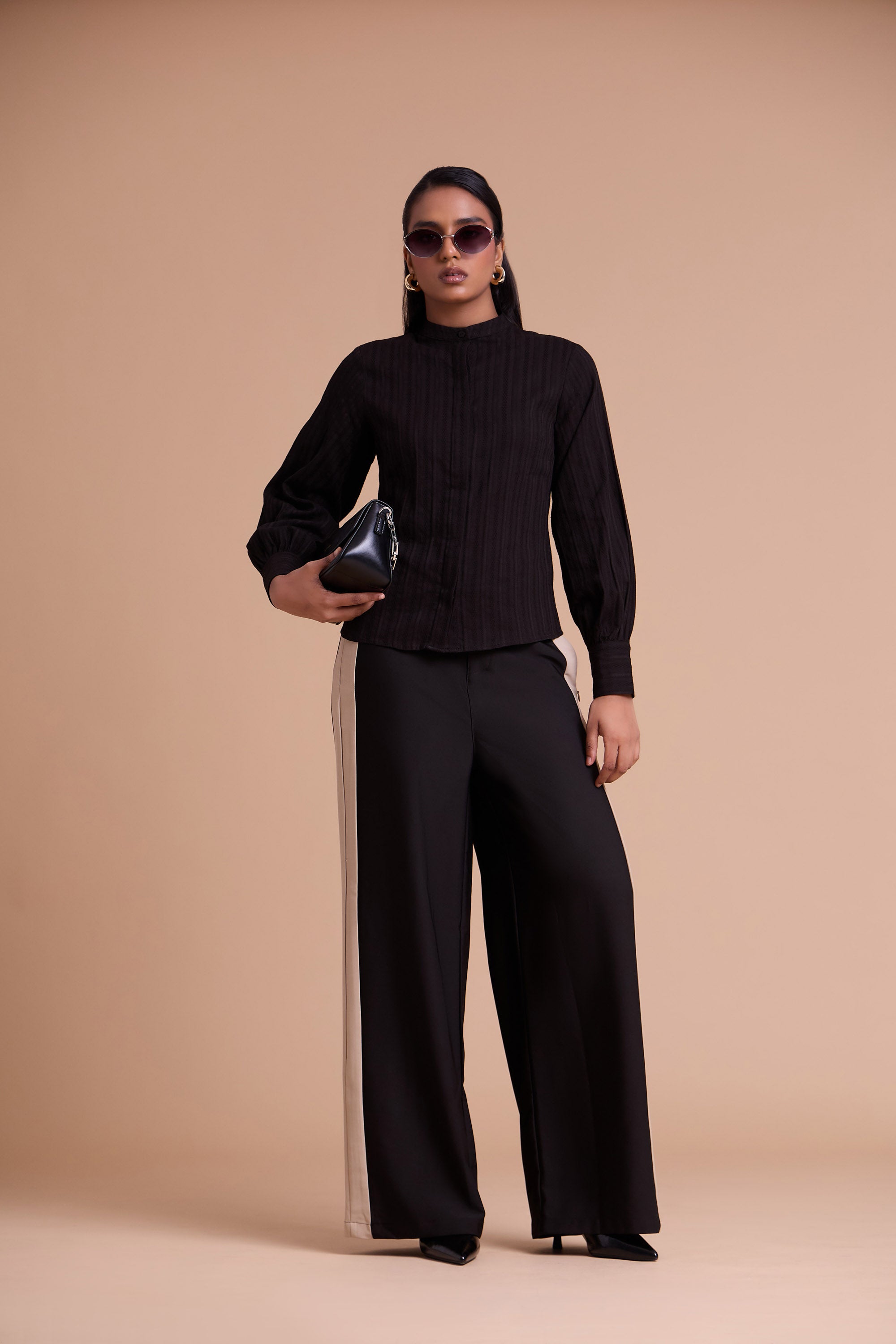 The Mono- Stripe Pant