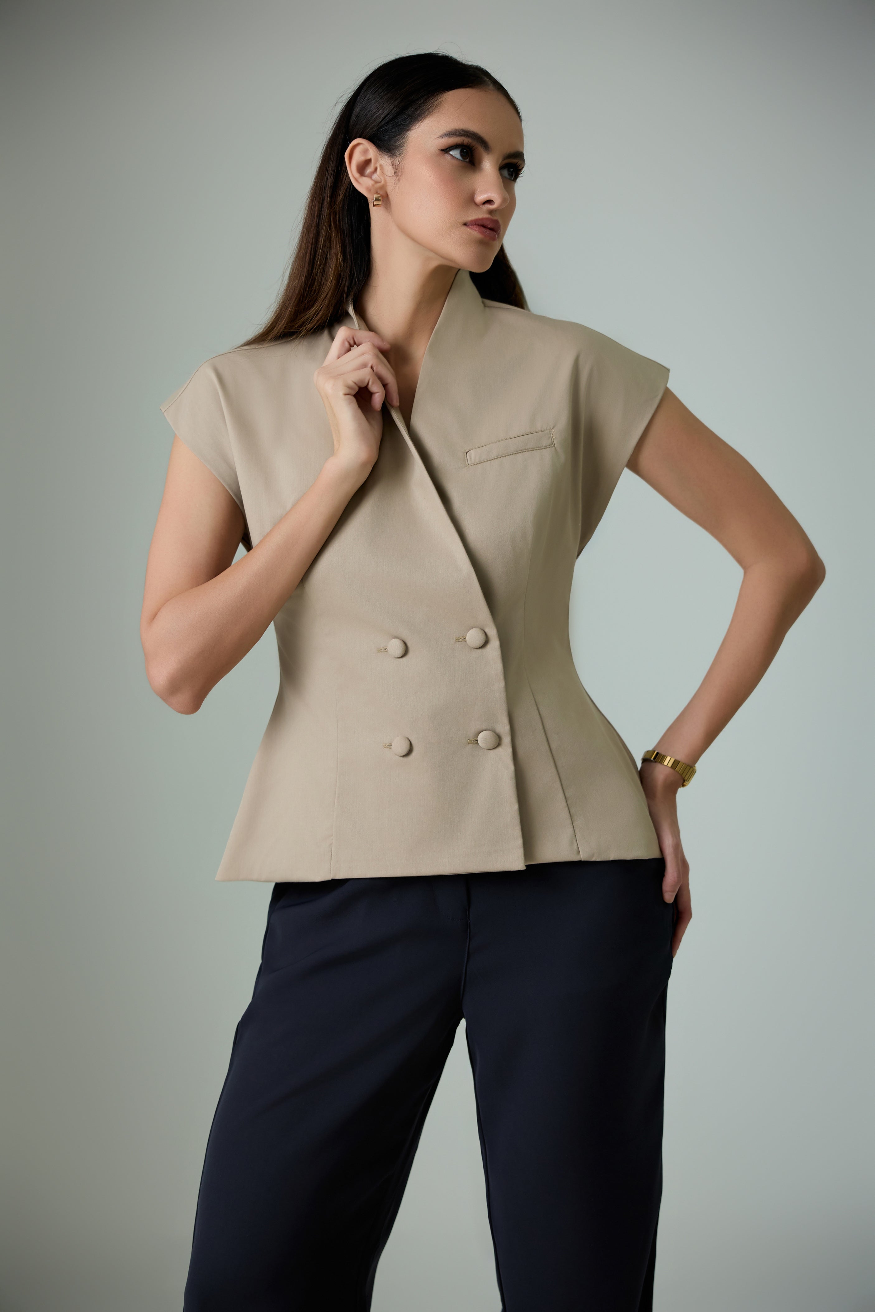 Structured Aura Blazer