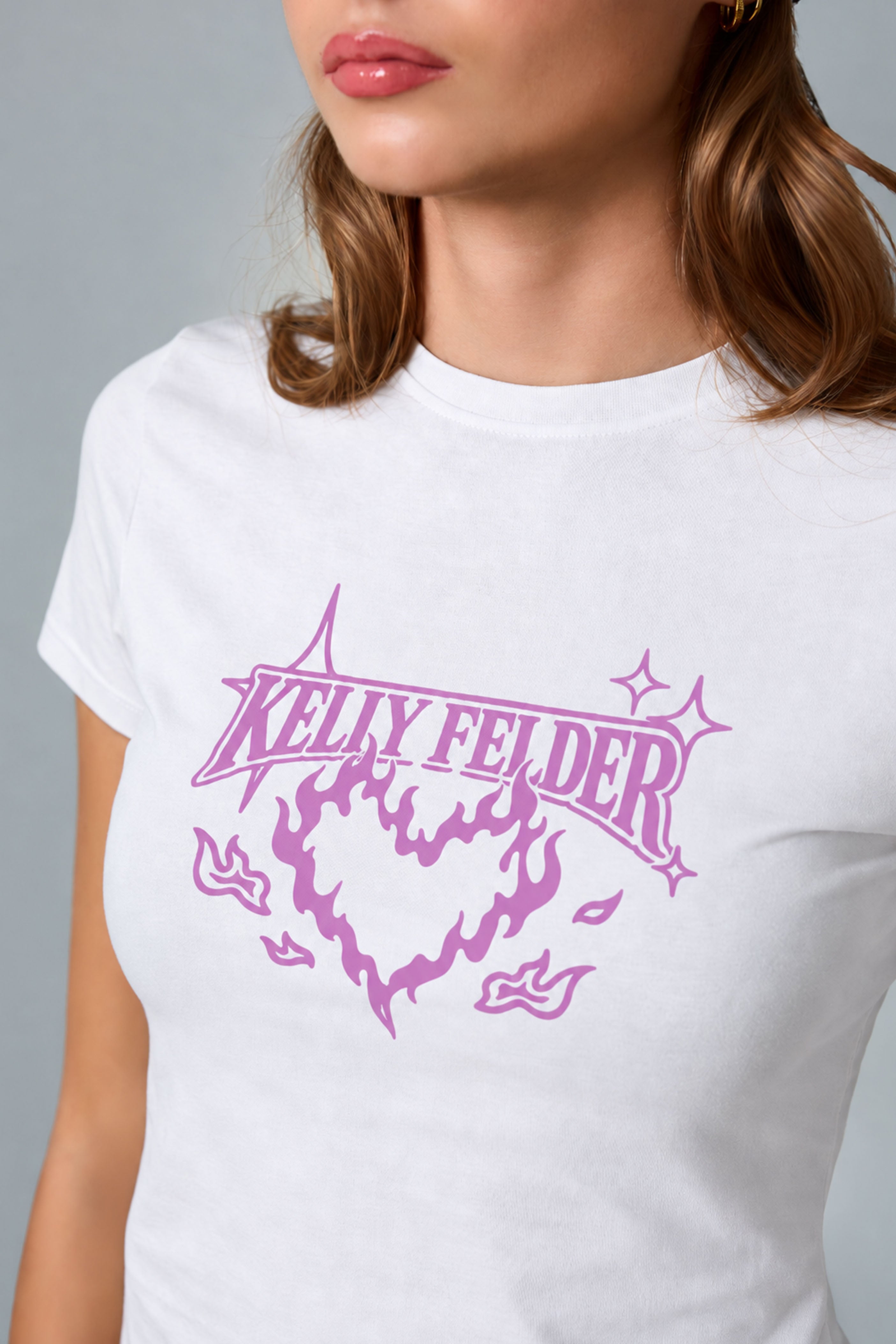 Y2K Flame Graphic Tee