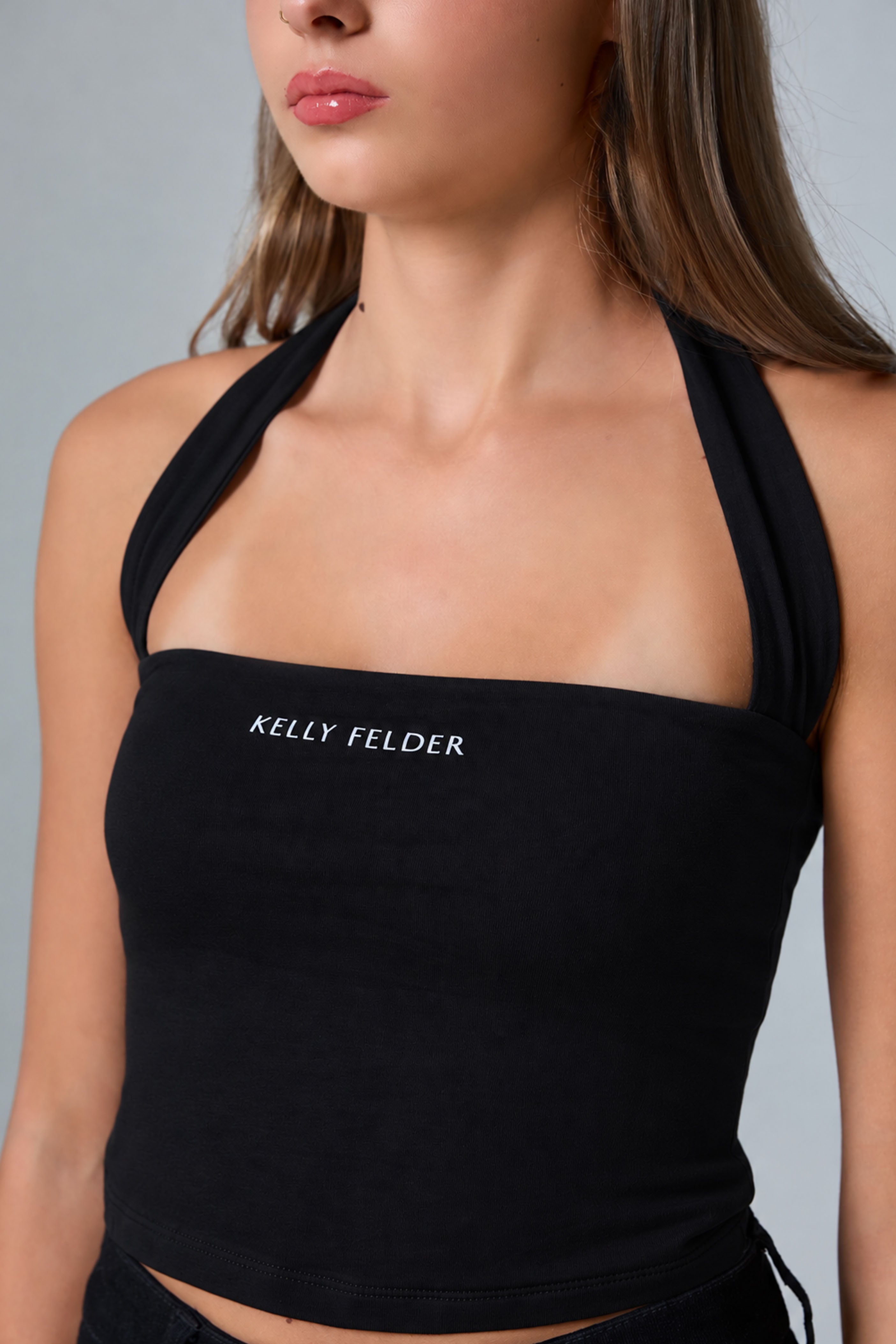 Aura Bandeau Halter Top