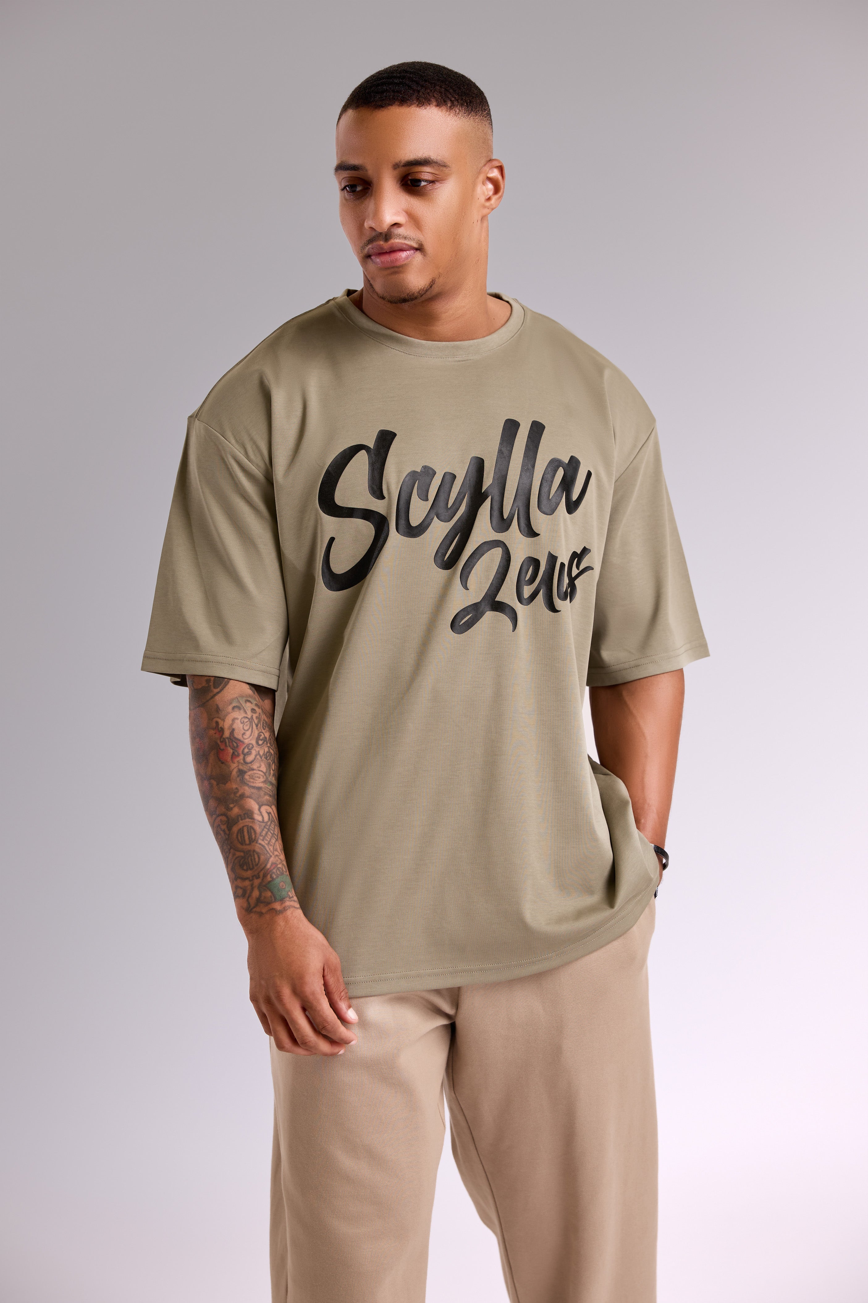 SZ Script Force Oversize Tee