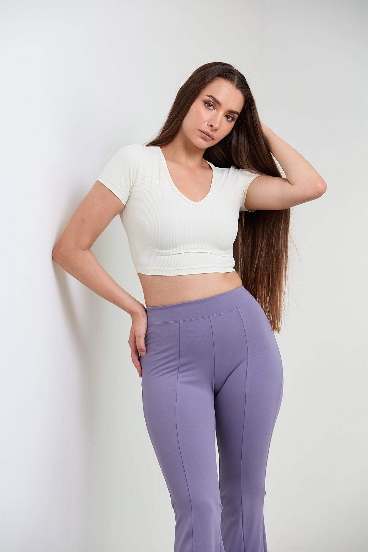 Texture Fit Crop Top