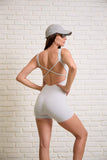 Sleek Stripe Romper