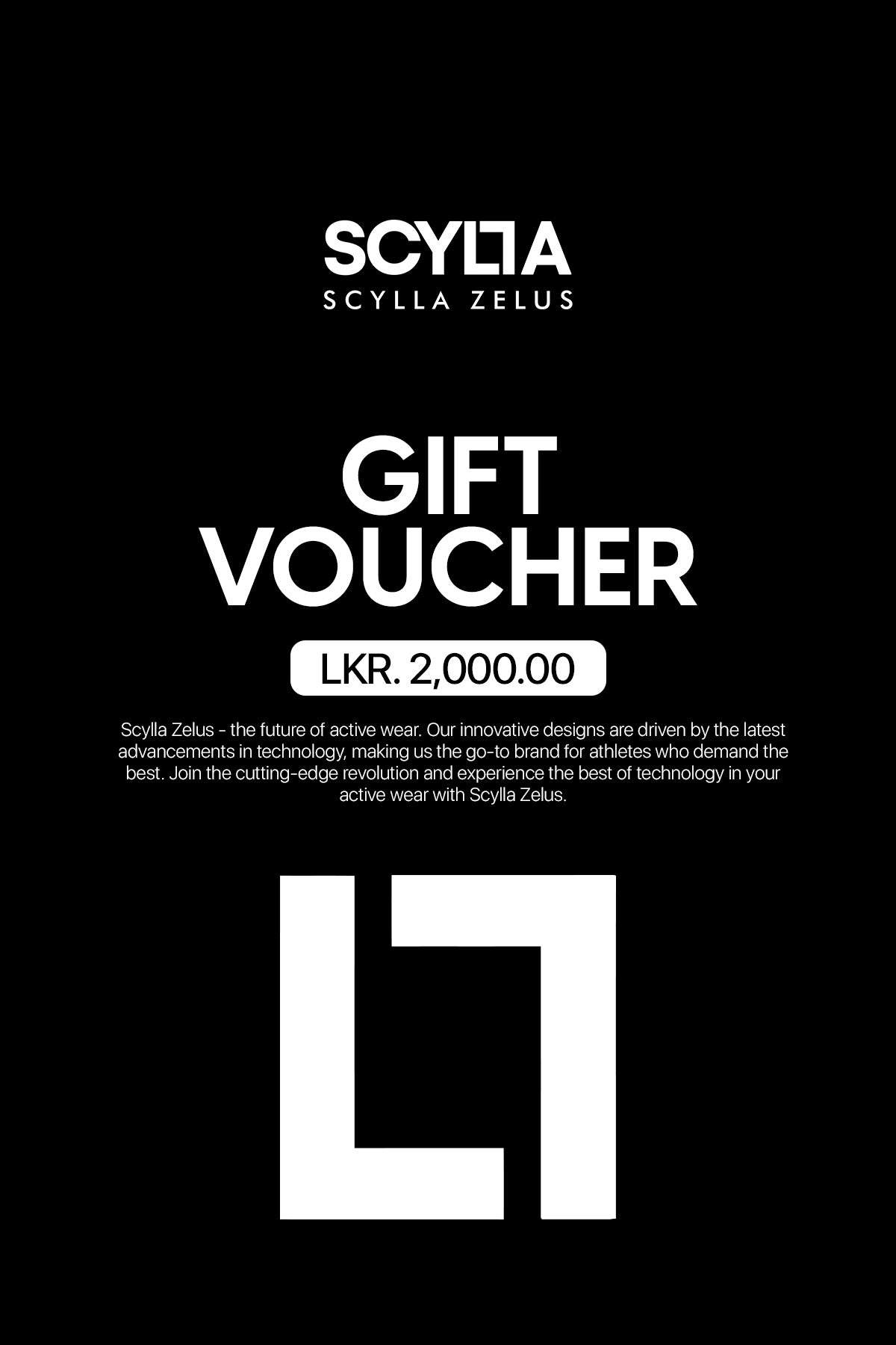 Scylla Zelus Gift Voucher