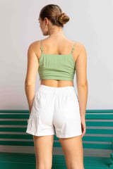 Strappy Secrets Crop Top (Instore by 17th Dec.)