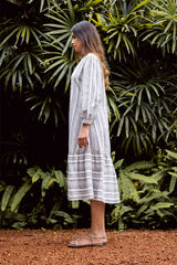 Summer Capri Clara Linen Dress