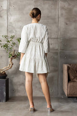 Frill Fantasy short dress