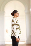 Graceful Lapel Collar WW Top