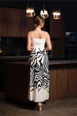 Trendy Charming Printed Maxi Dress