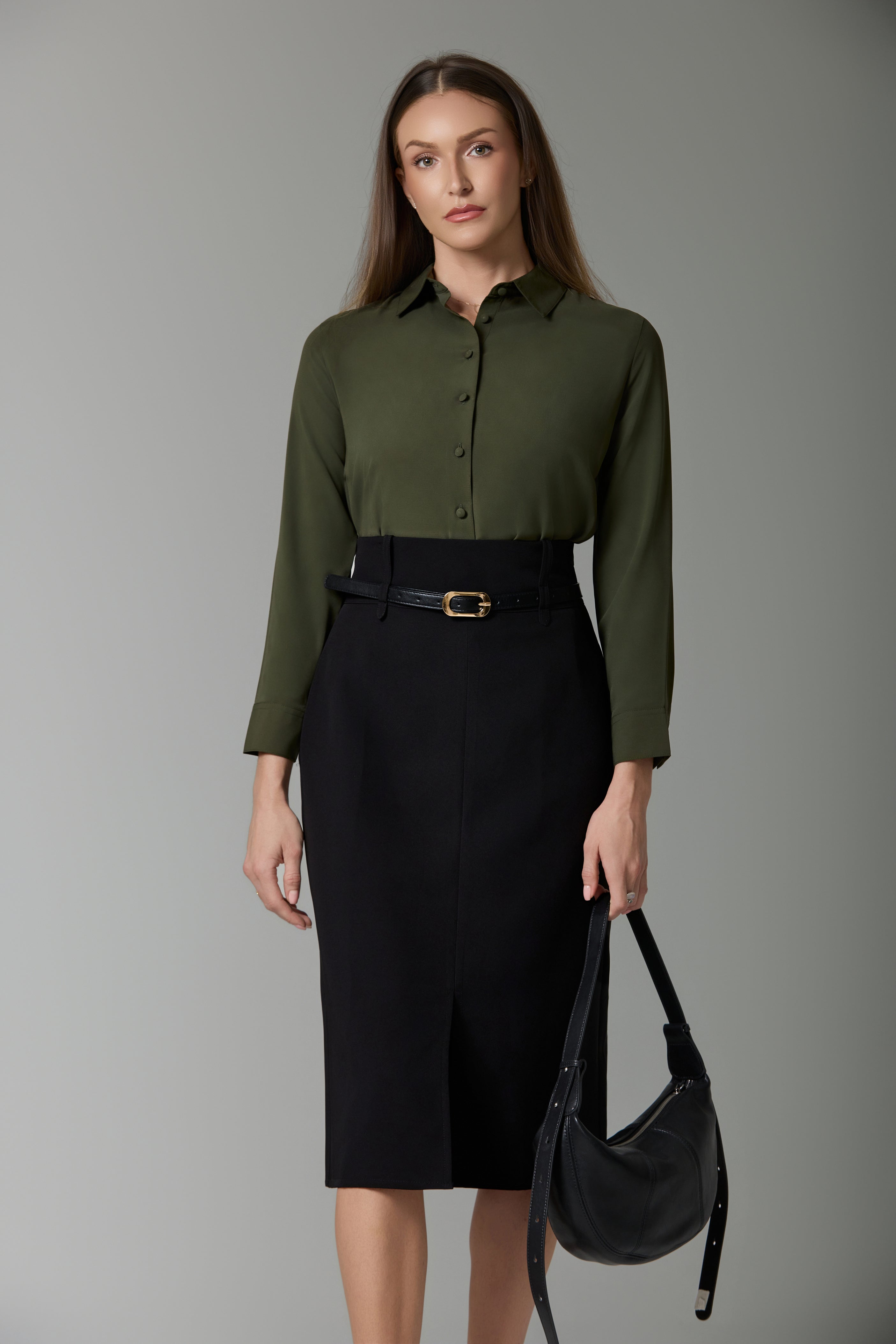 Cipher Belted Skirt