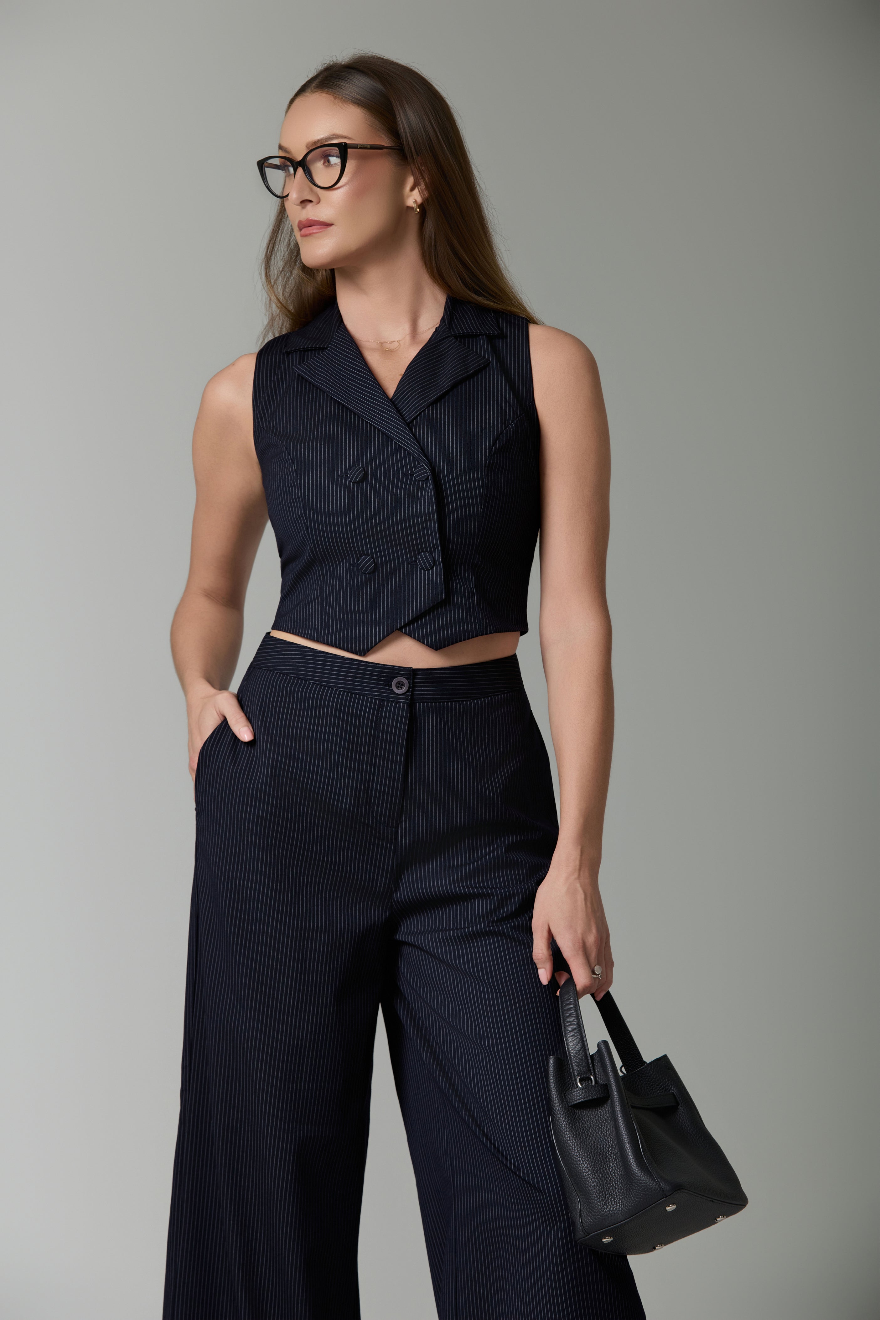 Metropolitan Pinstripe Vest