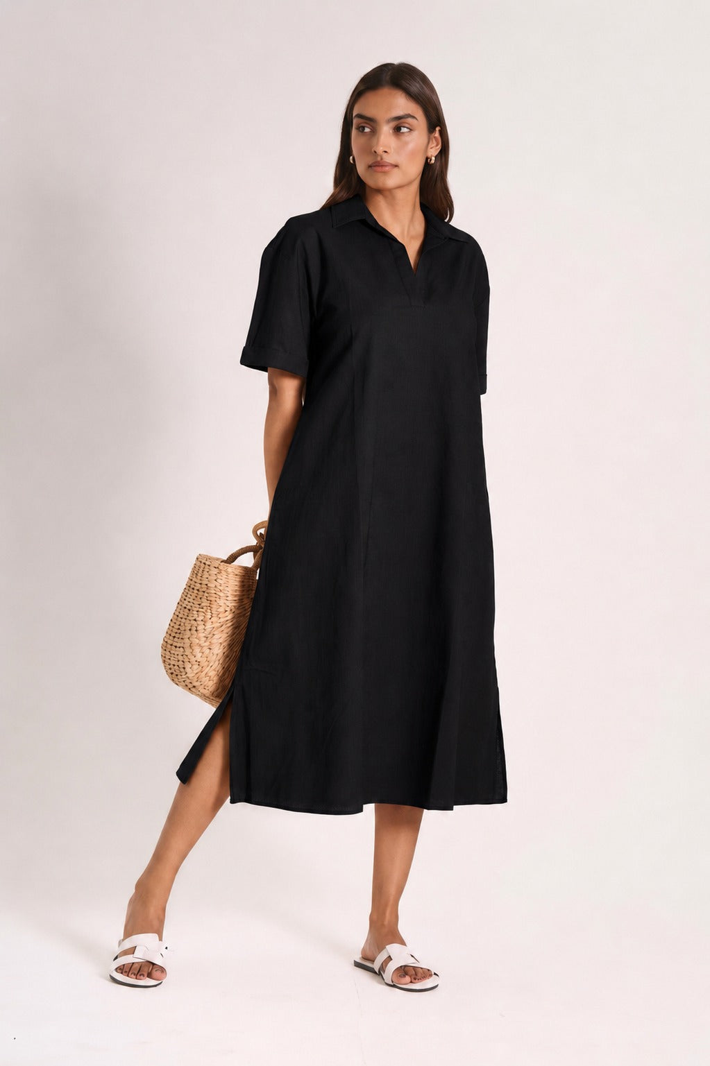 Daily Ease Linen Dress