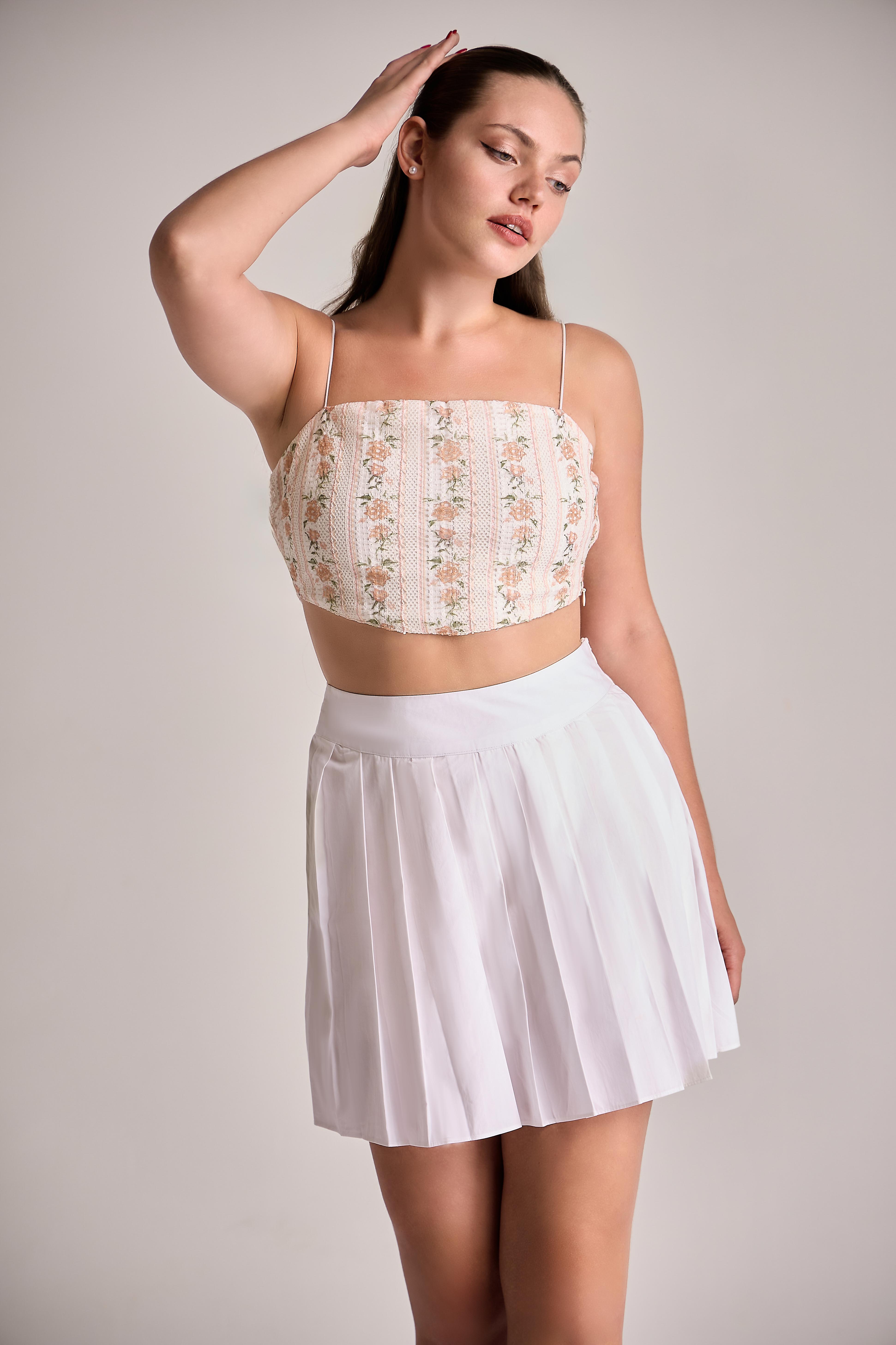 The Eloise Pleated Mini