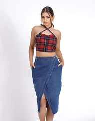 Ivy Tie Up Crop Top