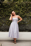 Summer Meadow Check Dress