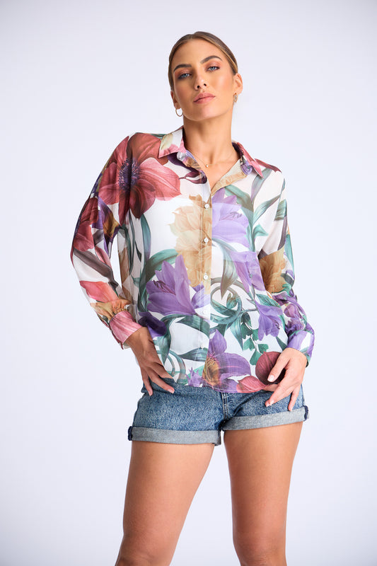 Rihana Floral Shirt