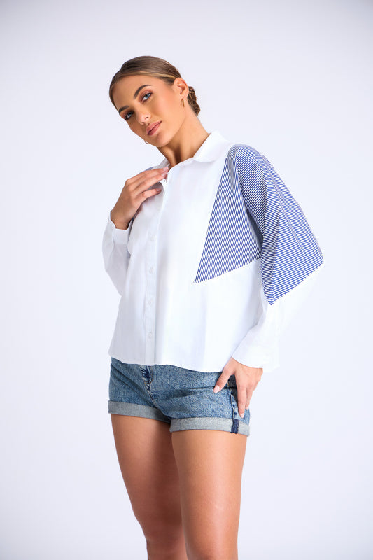Signature Stripe Shirt Top